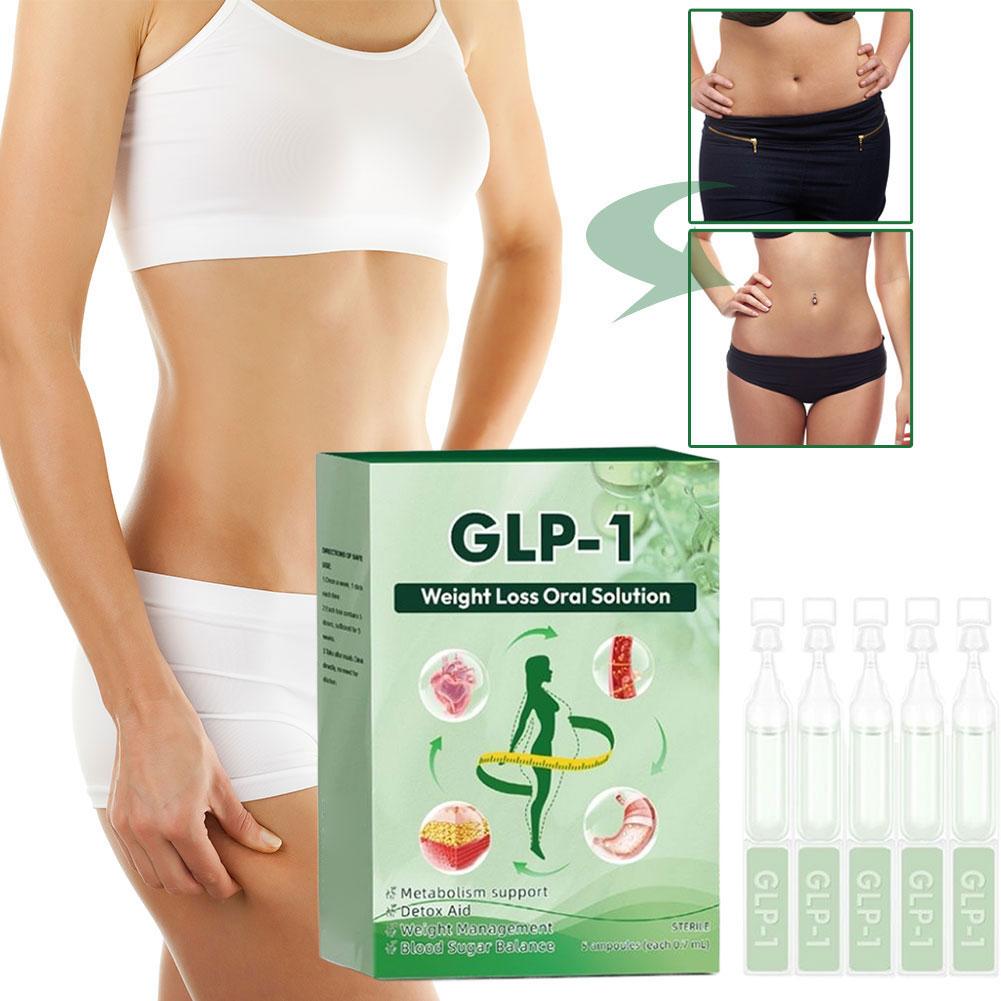 Herbal Wellness - GLP-1 Moringa Natürliche Körperstraffungs-Pflegetropfen Kräuter-Orallösung Wellness