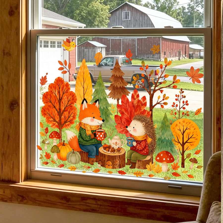 1 Stück Herbst-Fensteraufklebe – Nettle Leaf Tea Bewertung und Preis