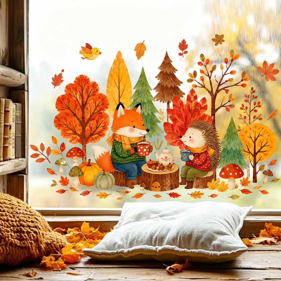 1 Stück Herbst-Fensteraufklebe – Nettle Leaf Tea Bewertung und Preis
