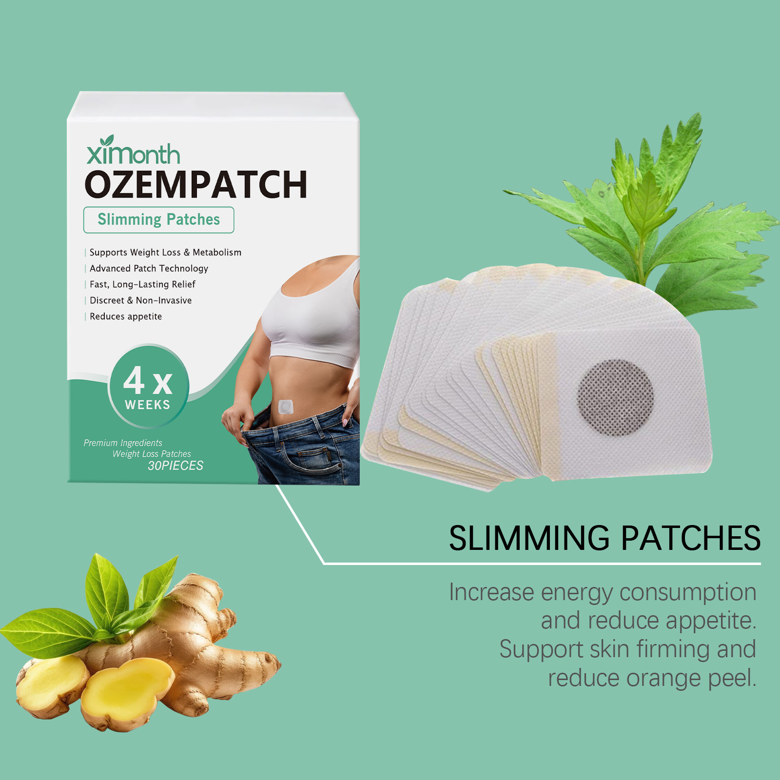 Ximonth Körperformende Pflaste – Herbal Wellness Bewertung und Preis